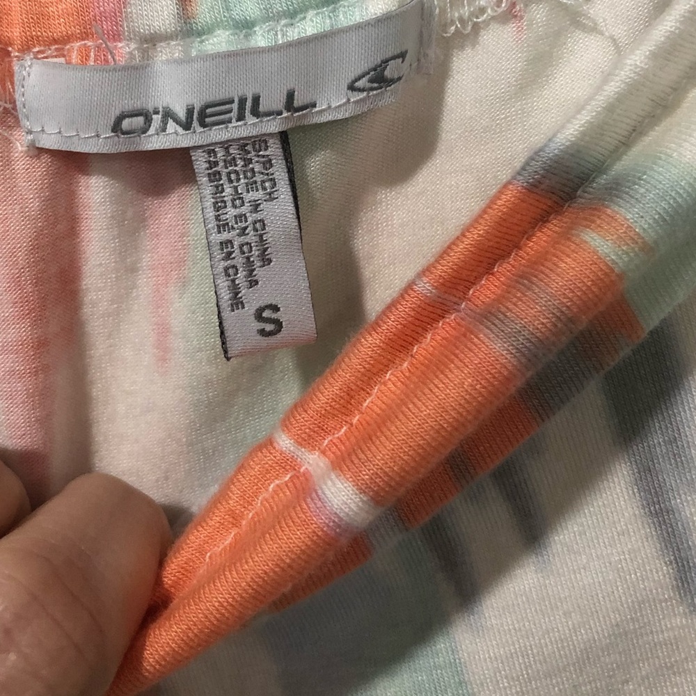 O’Neill Strapless Dress Short Front - Picture 3 of 5